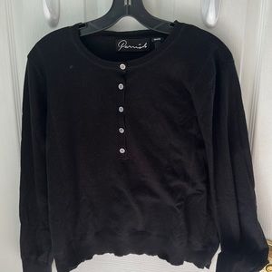 Lightweight black sweater